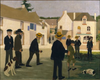 Le jeu de boules - Marius Borgeaud