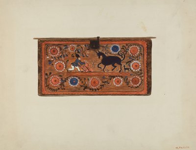 Coffre, vers 1938 - Marjery Parish