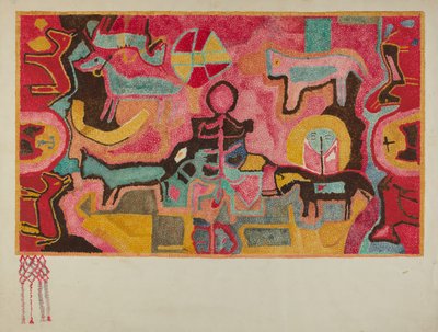 Tapis crocheté - Marjery Parish