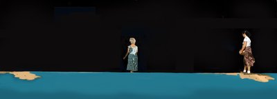 Night Lives Scene 2, 2016 - Marjorie Weiss