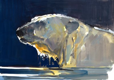 Silhouette arctique - Mark Adlington