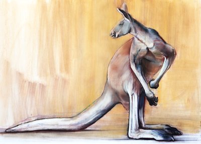 Grand Rouge (Kangourou), 2014 - Mark Adlington