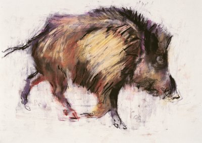 Sanglier trottant, 1999 - Mark Adlington