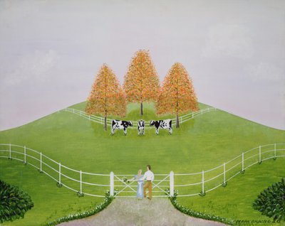 Un paysage pastoral - Mark Baring