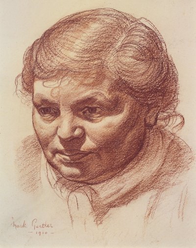 Tête de la mère de l
