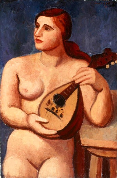 Nu avec mandoline - Mark Gertler