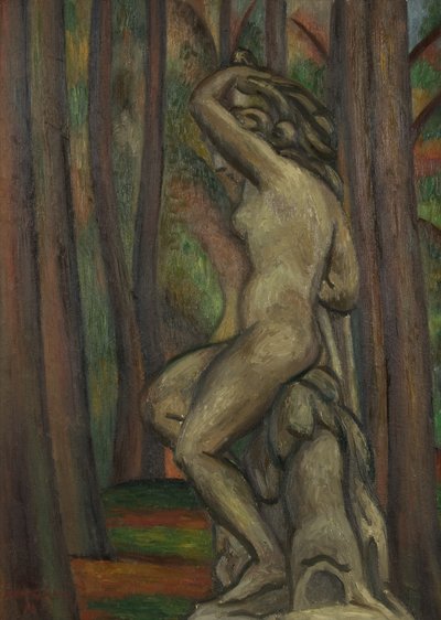 Statue dans un Parc - Mark Gertler