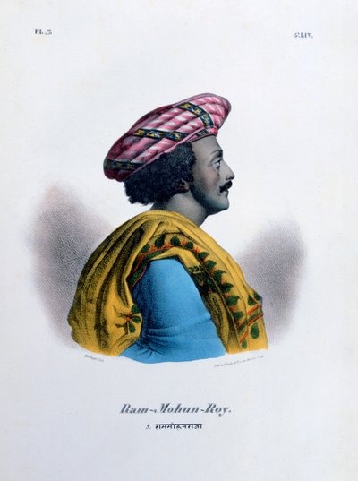 Ram Mohan Roy, fondateur du Brahmo Samaj - Marlet et Cie