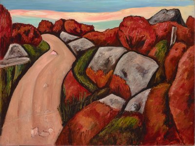 Route des bleuets, Dogtown, 1931 - Marsden Hartley
