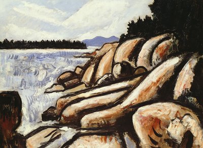 City Point, Vinalhaven, 1937-38 - Marsden Hartley