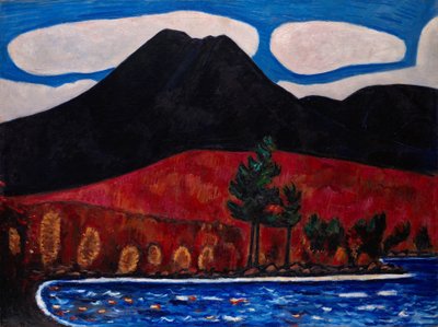 Mont Katahdin (Maine), Automne #2, 1939-40 - Marsden Hartley
