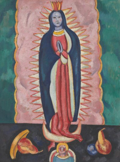 La Vierge de Guadalupe, vers 1918-19 - Marsden Hartley
