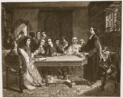 John Wesley et ses amis à Oxford, illustration de 