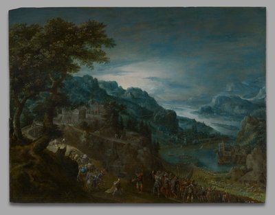 La Réconciliation de Jacob et Ésaü - Marten van Valckenborch