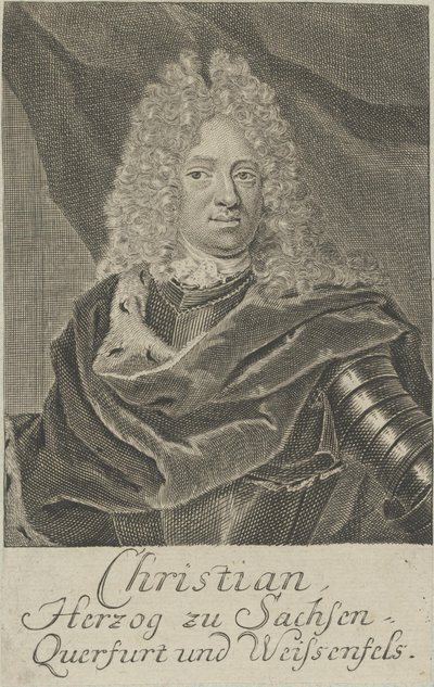Christian von Sachsen-Weißenfels - Martin Bernigeroth