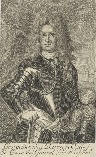 Georg Benedikt Freiherr von Ogilvy, Baron Ogilvy de Muirtown 1651-1710, 1705 - Martin Bernigeroth