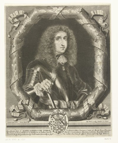 Portrait de Johannes Dominicus van Zuniga et Fonseca - Martin Bouche