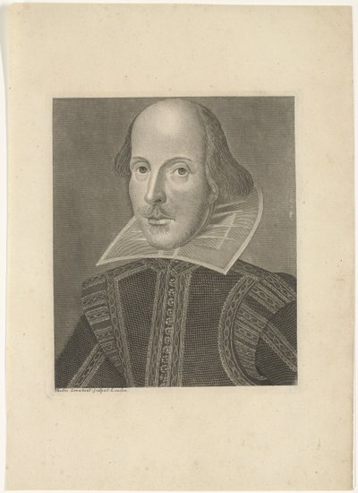 Portrait de William Shakespeare - Martin Droeshout (II)