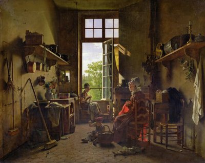 Intérieur de cuisine - Martin Drölling