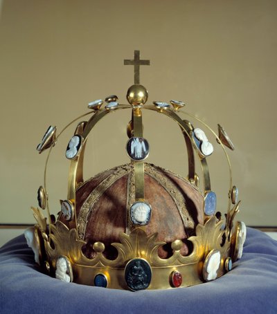 Couronne dite de Charlemagne utilisée pour le couronnement de l