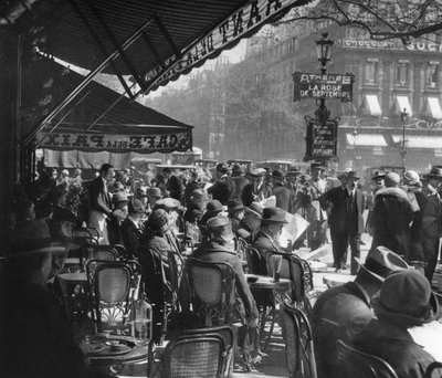 Café de la Paix, Paris, 1937 - Martin Hurlimann