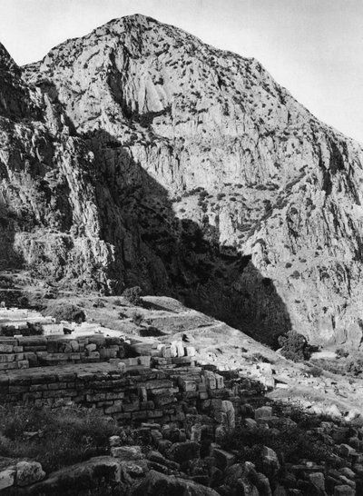 Delphes et les Phaedriades sur le mont Parnasse, Grèce, 1937 - Martin Hurlimann