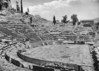 Théâtre de Dionysos, Athènes, 1937 - Martin Hurlimann
