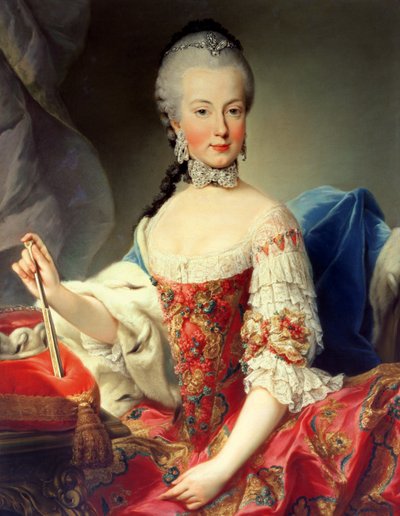 Archiduchesse Maria Amalia Habsburg-Lothringen, (1746-1804), huitième enfant de l