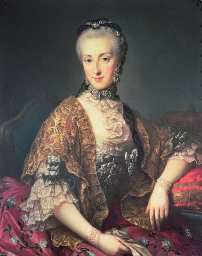 Archiduchesse Maria Anna Habsbourg-Lorraine, dite Marianne (1738-89), deuxième enfant de l