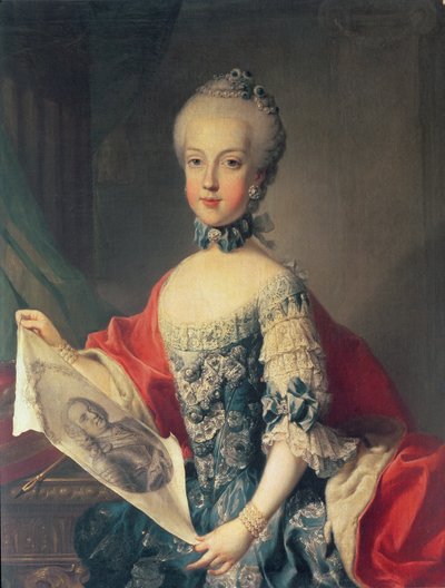 Archiduchesse Maria Carolina (1752-1814), treizième enfant de Marie-Thérèse d