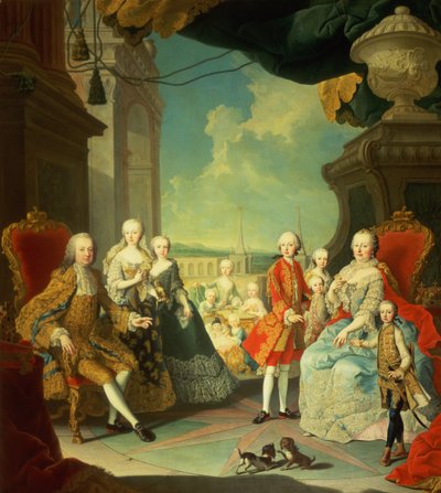 Marie-Thérèse et son mari à l