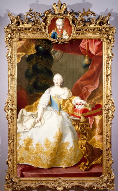 Portrait de Marie-Thérèse (Vienne) - Martin II Mytens or Meytens