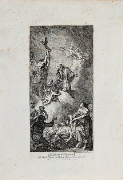 Apothéose de saint Jean Népomucène - Martin Johann Schmidt