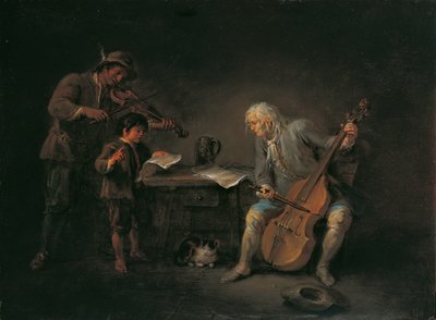Musiciens - Martin Johann Schmidt