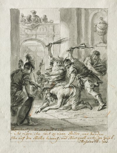 La Flagellation, 1788 - Martin Johann Schmidt