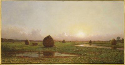 Meules de foin, vers 1876-88 - Martin Johnson Heade