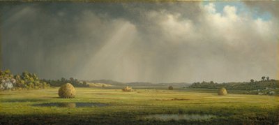 Prairies de Newburyport, vers 1876-81 - Martin Johnson Heade