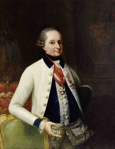 Nikolaus Ier, prince Esterházy 1714-1790 en uniforme de son régiment d