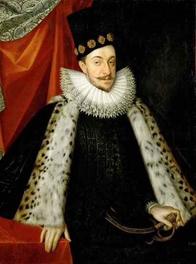Portrait de Sigismond III Vasa, roi de Pologne 1566-1632 - Martin Kober