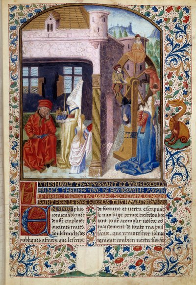 Allégorie de la Fortune : représentation d