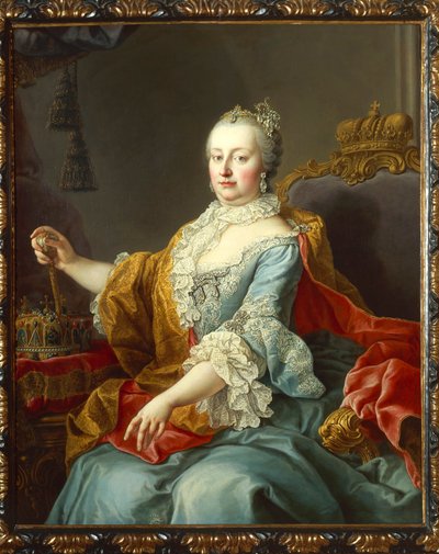 Portrait de Marie-Thérèse Habsbourg, archiduchesse d