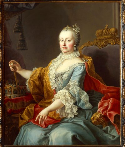 Portrait de Marie-Thérèse, Impératrice du Saint-Empire - Martin Meytens the Younger