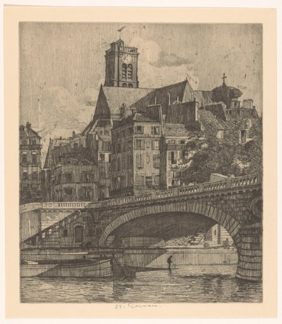 Vue de la Saint-Gervais à Paris - Martin Monnickendam