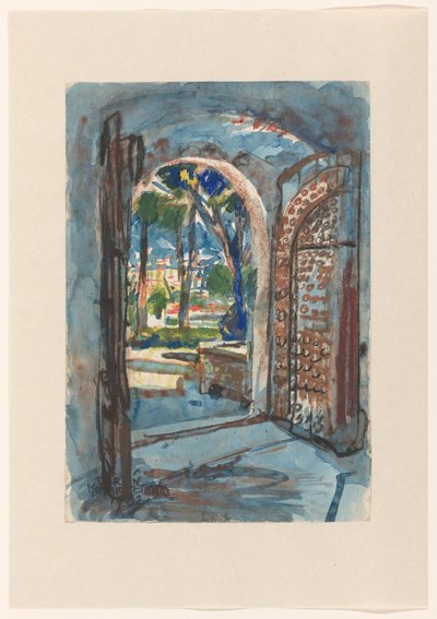 Petite porte à S. Miniato - Martin Monnickendam