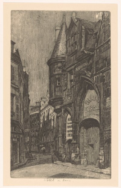 Vue de rue avec l