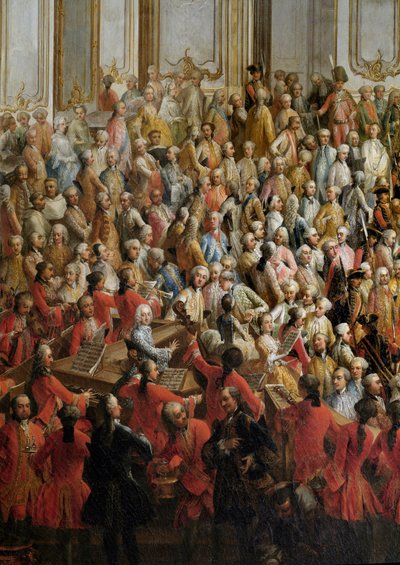 Banquet officiel organisé pour le mariage de la princesse Isabelle de Parme avec l