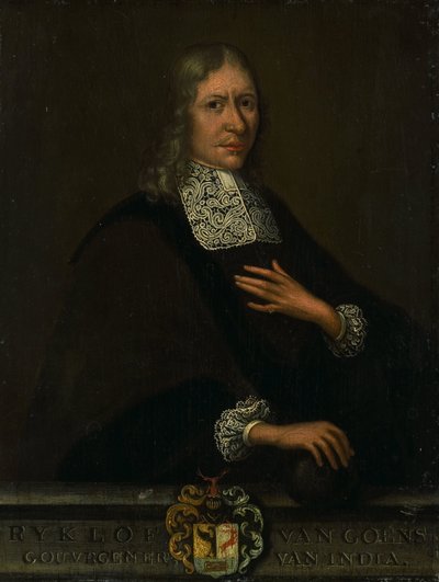 Portrait de Rycklof van Goens, gouverneur général de la Compagnie néerlandaise des Indes orientales - Martin Palin (copy after)