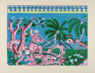 Papier de boîte à chapeau, vers 1937 - Martin Partyka