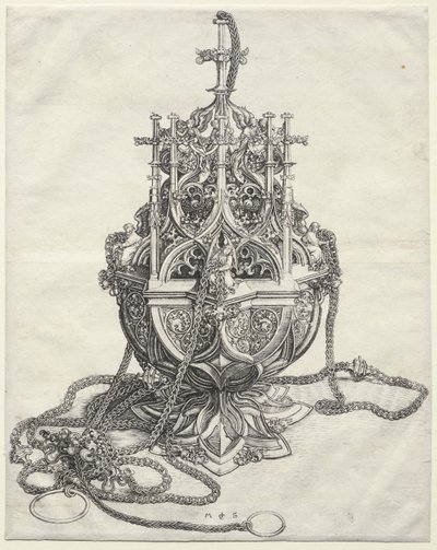 Un encensoir - Martin Schongauer