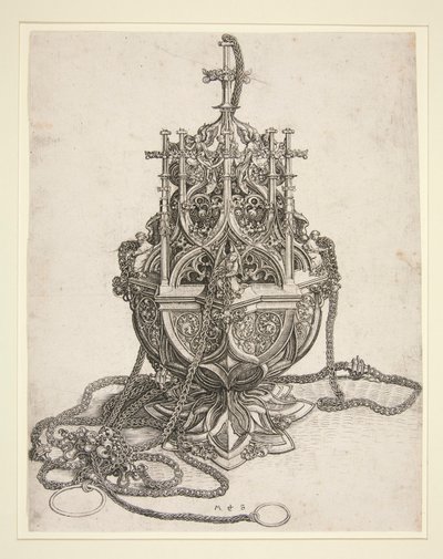 Un encensoir - Martin Schongauer